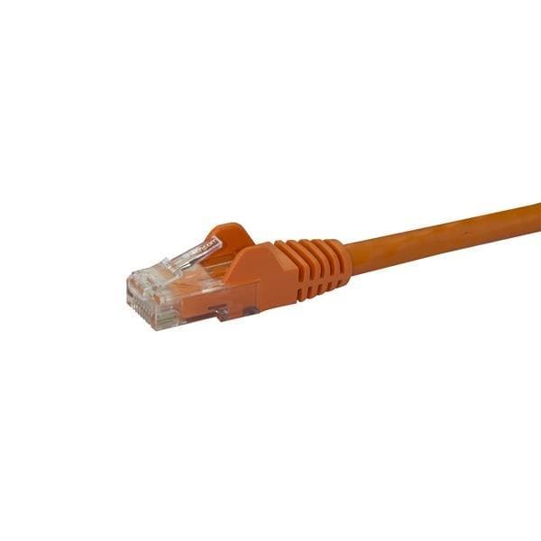 StarTech.com 7.0mOrange Cat6 / Cat 6 Snagless Patch-kabel 7m - Patch-kabel - RJ-45 (M) til RJ-45 (M) - 7.0m - UTP - CAT 6 - uden krog - orange (N6PATC