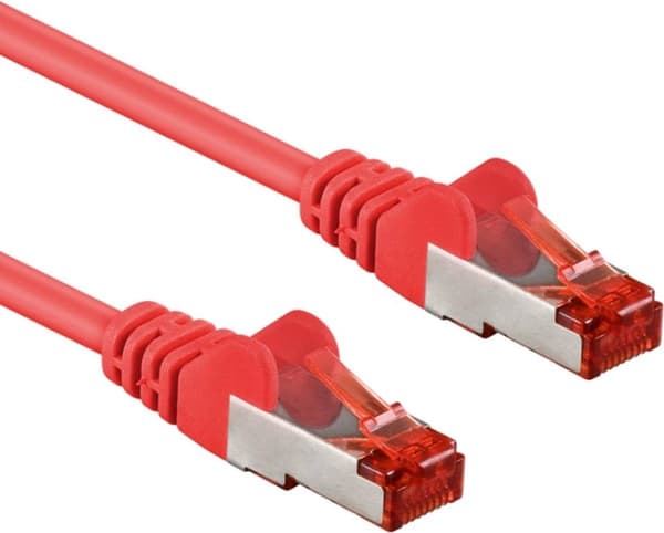 Ingen 111478 - Cat 6 UTP-kabel - RJ45 - 1,5 m - Röd