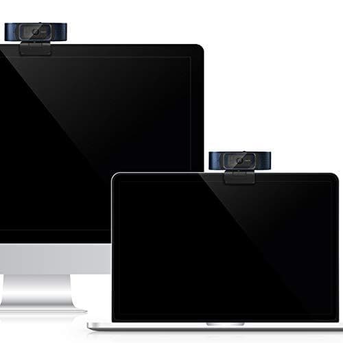 LogiLink UA0379 - Conference HD USB webcam professionelt, 80° vidvinkelobjektiv, dobbelt mikrofon med støjreduktion, autofokus, privatcover, til video