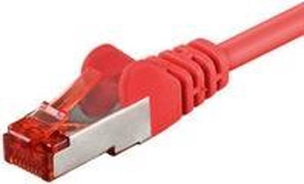 CAT6 S/FTP (PIMF) patchkabel 30 meter rødt