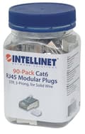 Miniatyrbillede 4 af 4: Intellinet modulært stik - Netværksstik - RJ-45 (M) - STP - CAT 6 (pakke med 90) (790628)