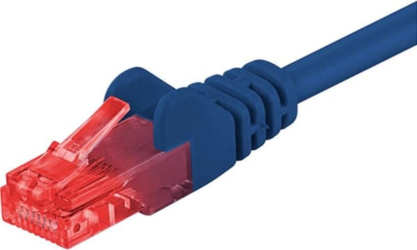 CAT6 UTP patchkabel 20 meter blå - CCA