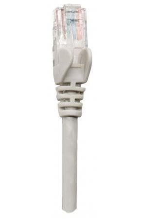 Intellinet - Patch-kabel - RJ-45 (M) til RJ-45 (M) - 50,0 m - SFTP, PiMF - CAT 6a - IEEE 802.3af - Halogenfri, støbt, ingen krog - Grå (737296)