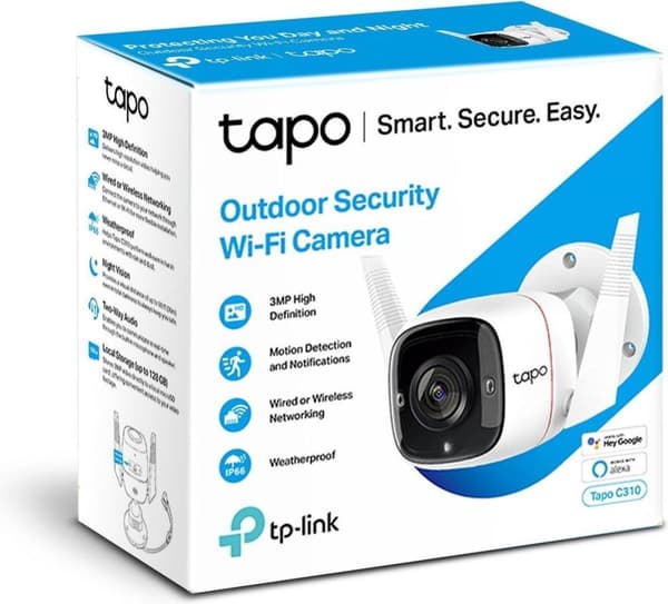 TP-Link Tapo C310 - Udendørs Wifi overvågningskamera