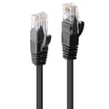 Miniatyrbillede 1 af 3: Lindy - Patch-kabel - RJ-45 (M) til RJ-45 (M) - 15,0 m - UTP - CAT 6 - presset, snoet, glat - sort (48083)