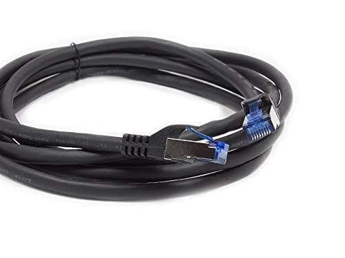 Alcasa 8060-SF005S verkkokaapeli 0,5 m Cat6a S/FTP (S-STP) Musta (8060-SF005S)
