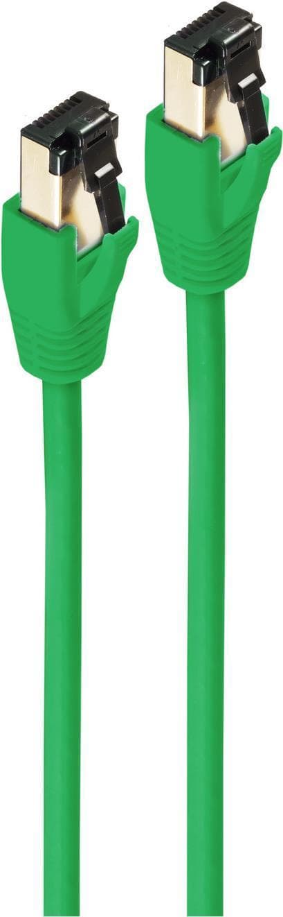 shiverpeaks BASIC-S patchkabel kat. 8.1 F/FTP PIMF LSZH grøn 10.0m BS08-41073 - Netværk - CAT 8 netværkskabel (BS08-41073)