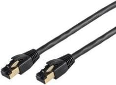shiverpeaks BASIC-S patchkabel, kat. 8, F/FTP, 10,0 m, gråt RJ45 stik - RJ45 stik (8P8C), opgave: EIA/TIA 568B, - 1 stk (BS08-41070)