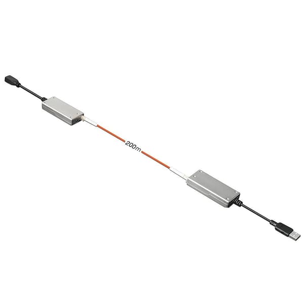 Lindy 42702 Network Extender Network Transmitter & Receiver Grå