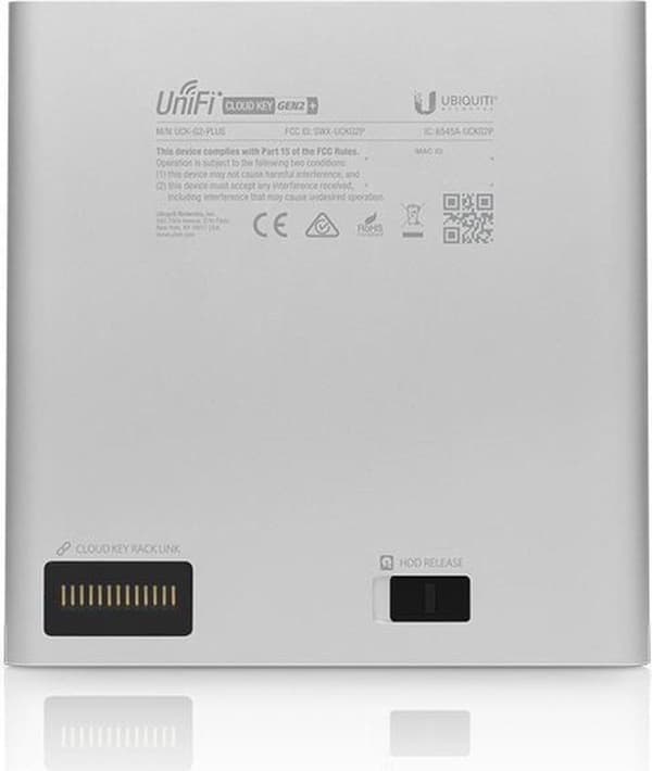 Ubiquiti UniFi Cloud Key Gen2 Plus - Wi-Fi-hantering - 1TB - HDD