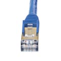 Pikkukuva 2 / 3: StarTech.com 1,5 m CAT6a-kaapeli - Sininen - RJ45 Ethernet-kaapeli - Snagless - CAT6a STP-johto - Kuparijohto - 10 Gb - Patch-johto - RJ-45 (M) - RJ-4