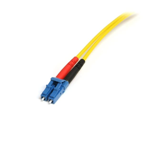 StarTech.com 4m Singlemode 9/125 Duplex LSZH LC till SC OS1 fiberoptisk nätverkskabel, gul