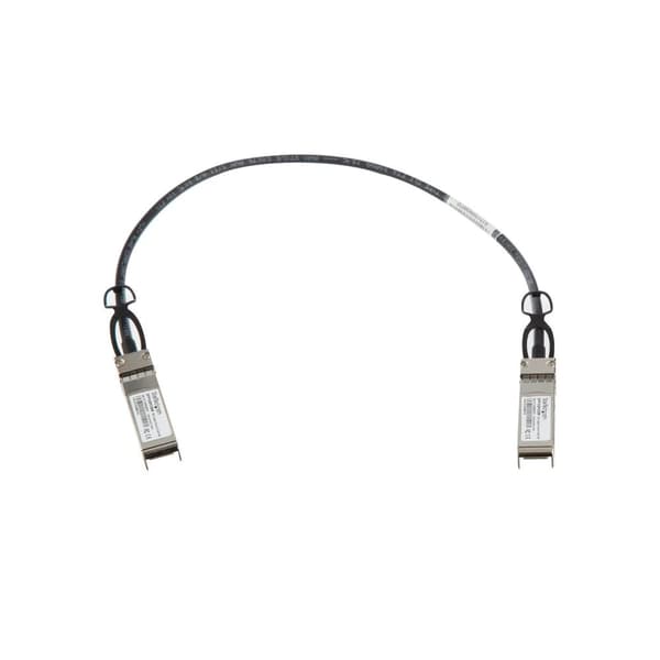 StarTech.com MSA Koodaamaton Yhteensopiva 0,5 m 10 G SFP+ - SFP+ suoraliitoskaapeli Twinax - 10 GbE SFP+ kupari DAC 10 Gbps Pienitehoinen passiivinen