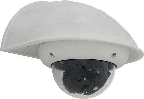 MOBOTIX utomhusväggfäste - kameraväggmonteringssats - för MOBOTIX D22, D22M, D22Mi, D24, D24M, Q22M, Q24, Q24M (MX-OPT-WH)