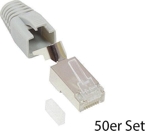 Alcasa GC-N0092 ledningsstik RJ45 grå (GC-N0092)