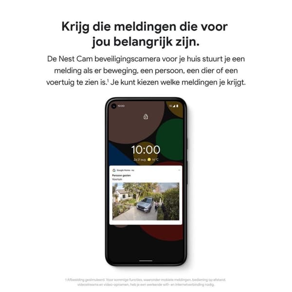 Google Nest Cam sikkerhedskamera - batteri