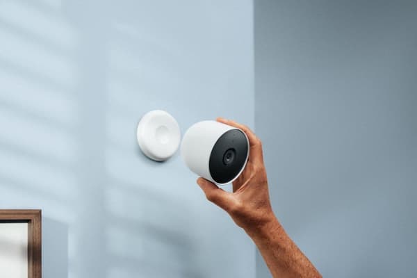Google Nest Cam sikkerhedskamera - batteri