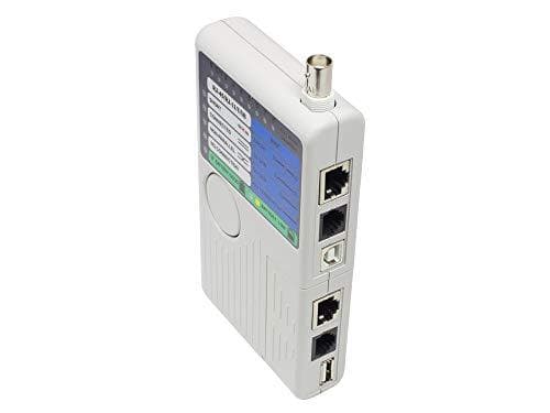 Alcasa GC-N0097 verkkokaapelitesteri UTP/STP-kaapelitesteri Harmaa (GC-N0097)