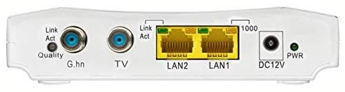 Axing EOC 1-32 Ethernet Over Coax Modem Adapter Network koaksiaalikaapelilla 1800 Mbps 5-204 MHz