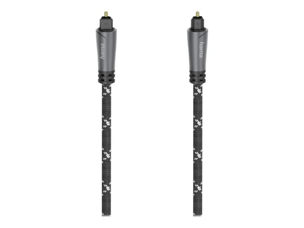 Hama 00205139, TOSLINK, Hanstik, TOSLINK, Hanstik, 1,5 m, Musta