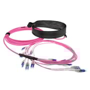 ACT 50 meter Multimode 50/125 OM4 Preterm fiberkabel 24F LC Polarity Twist (DC5510)