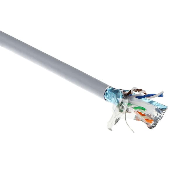 ACT XS6121 netværkskabel 500 m Cat6a F/UTP (FTP) Grå