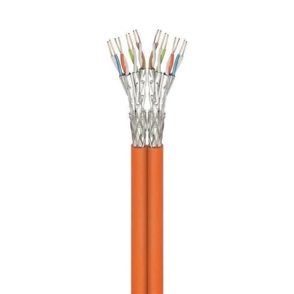 Goobay CAT7a S/FTP Duplex -asennuskaapeli - 100 metriä