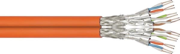 Goobay CAT7a S/FTP Duplex installationskabel - 100 meter