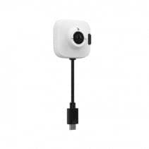 AXIS TW1201 Body Worn Mini Cube Sensor - kamerasensorenhet - hjälmmonterbar - vit - för AXIS W100 Body Worn Camera
