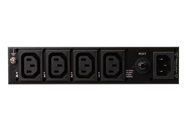 ATEN NRGence PE4104G - Virranhallintayksikkö (telineasennettava/ulkoinen) - AC 100-240V - Ethernet 10/100 - Lähtöportit: 4