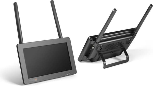 Technaxx TX-128 Turvakamerasarja 7" kosketusnäytöllä - FullHD sisä-/ulkokamera - tallennustoiminto, infrapuna, sovellusohjaus