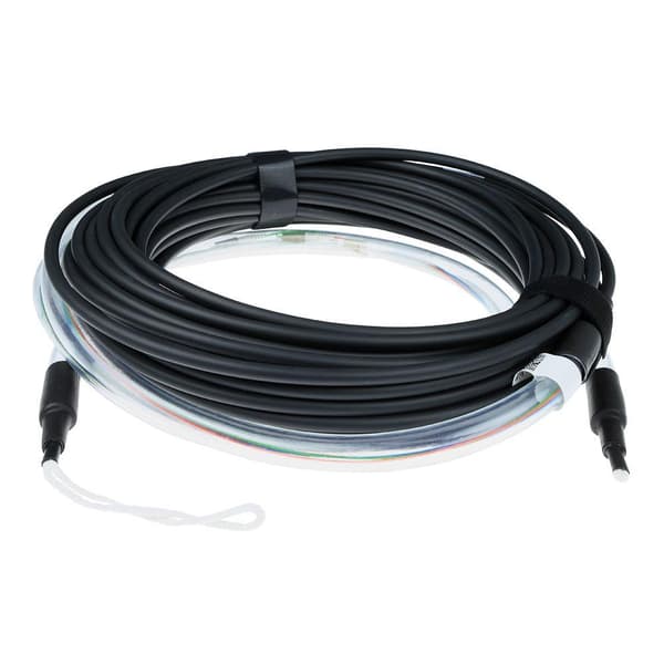 ACT 150 meter Singlemode 9/125 OS2 indendørs/udendørs kabel 8 fibre med LC stik. 8xlc-8xlc 9/125 os2 lt 150m (RL4115)