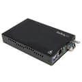 Miniatyrbild 1 av 4: StarTech Fiber Optic Gigabit 1000 Mbit/s Multimode Media Converter - LC 550m - Media Converter - 1000Base-LX, 1000Base-SX, 1000Base-T - RJ-45 / LC Mul