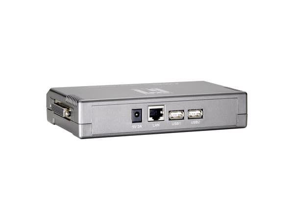 LevelOne FPS-1033 - Skrivarserver - USB 2.0/parallell - 10/100 Ethernet