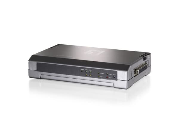 LevelOne FPS-1033 - Printserver - USB 2.0/parallel - 10/100 Ethernet