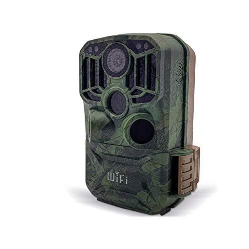 Braun Germany Scouting Cam Black800 WiFi wildlife kamera fjernbetjening, sorte LED'er, WiFi, time-lapse funktion camouflage grøn (57666)