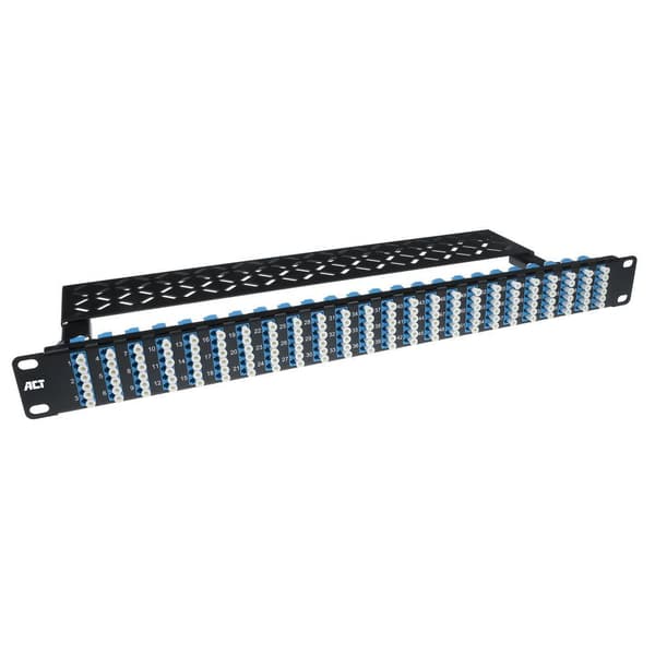 ACT fiberpanel høj tæthed 96 forbindelser / 192 fibre LC single mode OS2 (FA2101)