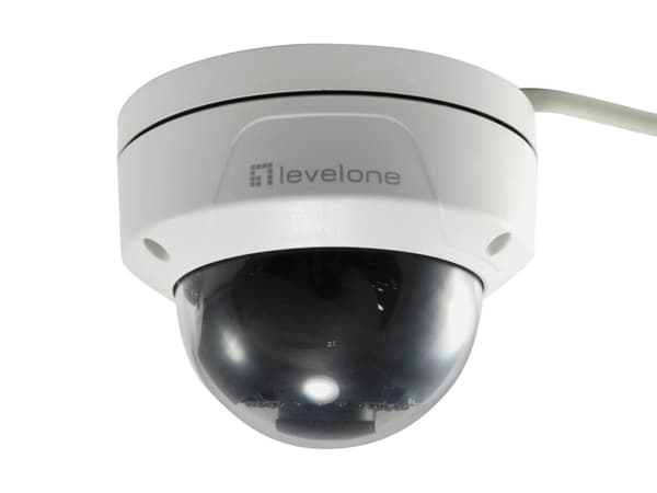 LevelOne FCS-3096 IP-sikkerhedskamera indendørs og udendørs dome loft/væg 3840 x 2160 pixel