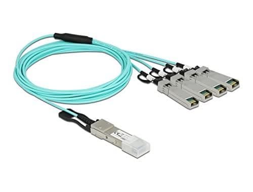 Delock Active Optical Cable QSFP+ til 4 x SFP+ 3 m