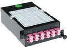ACT Fanout kassette 12 fibre MTP?-MPO Low Loss OM4 (FA2054) Lyserød, Sort