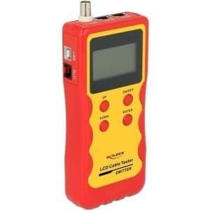 Delock LCD kabeltester RJ45 / RJ12 / BNC / USB (86108)
