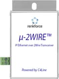 Miniatyrbild 3 av 5: Renkforce RF-3395610 Nätverksförlängning 2-tråds Räckvidd (max.): 300 m 1 st(s) 200 Mbit/s Med PoE-funktion