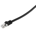 Miniatyrbillede 3 af 4: S/FTP CAT7 10 Gigabit netværkskabel / sort - LSZH - 100 meter