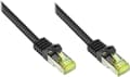 Miniatyrbillede 4 af 4: S/FTP CAT7 10 Gigabit netværkskabel / sort - LSZH - 100 meter