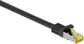 Miniatyrbillede 1 af 4: S/FTP CAT7 10 Gigabit netværkskabel / sort - LSZH - 100 meter