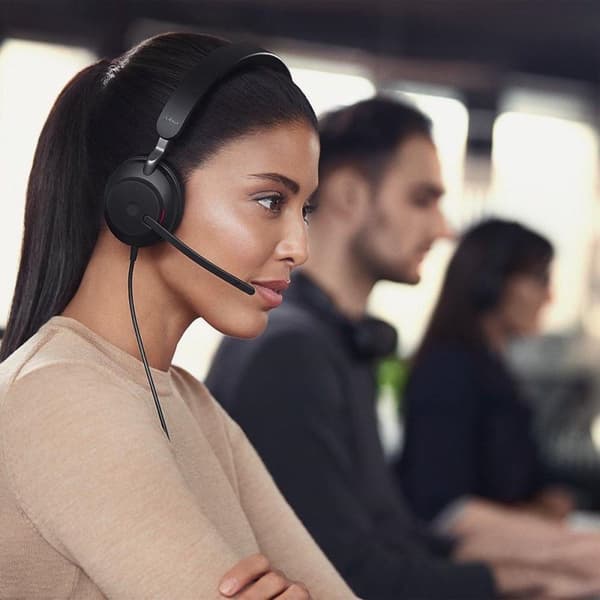 Jabra Evolve2 40 MS Mono USB-A Svart