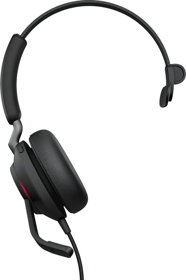 Jabra Evolve2 40 MS Mono USB-A Svart