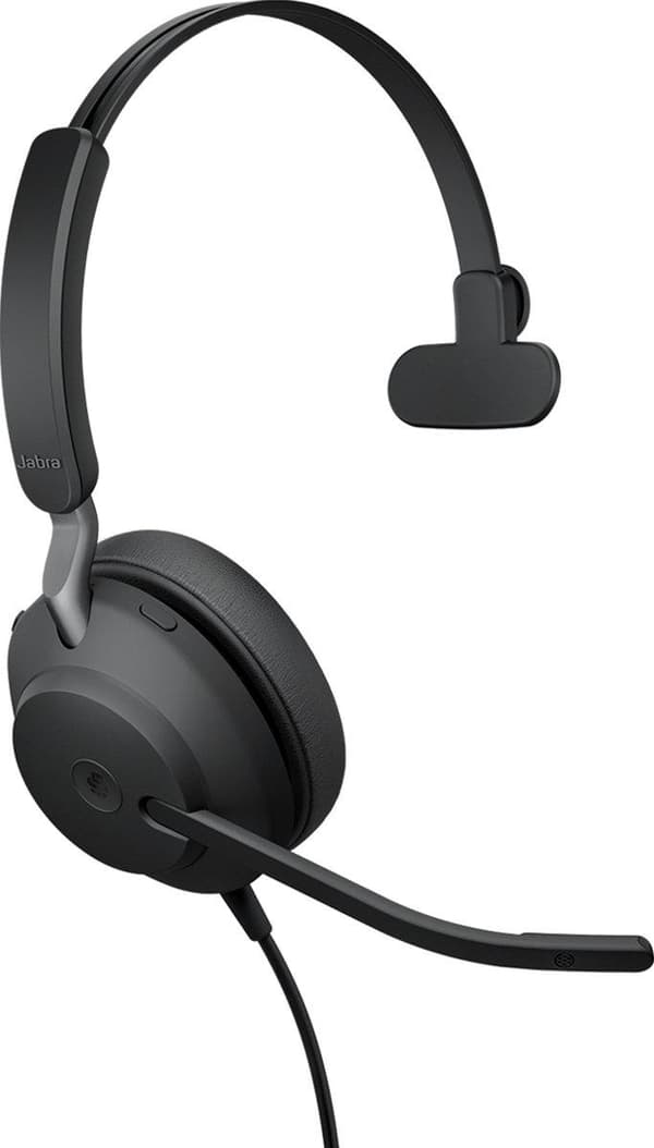 Jabra Evolve2 40 MS Mono USB-A Svart