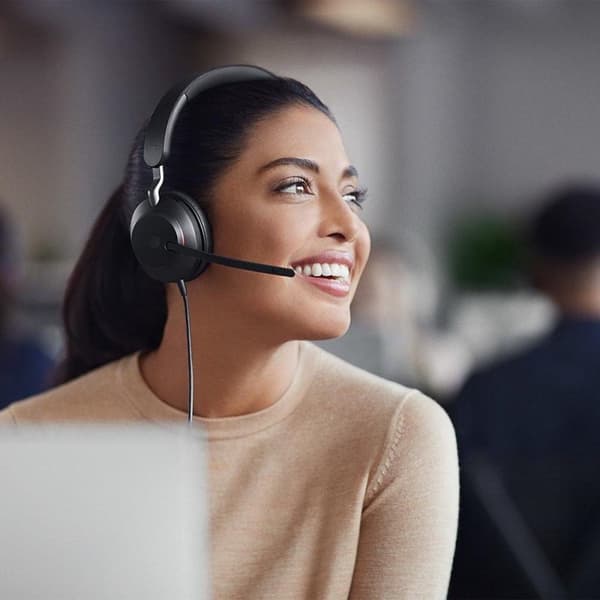 Jabra Evolve2 40 MS Mono USB-A Svart