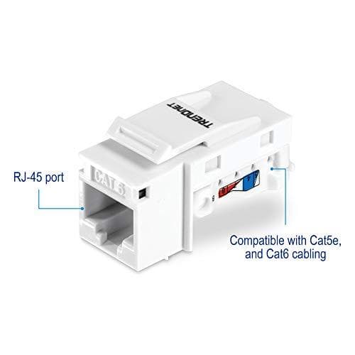 TRENDnet TC-K50C6 - Modulaarinen tulo (50 kappaleen pakkaus)